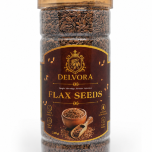 Delvora Premium Flax Seeds 380g | Natural Alsi Seeds