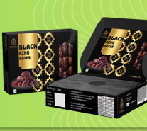 Delvora Premium Black King Dates 500g | Rich & Naturally Sweet Dates